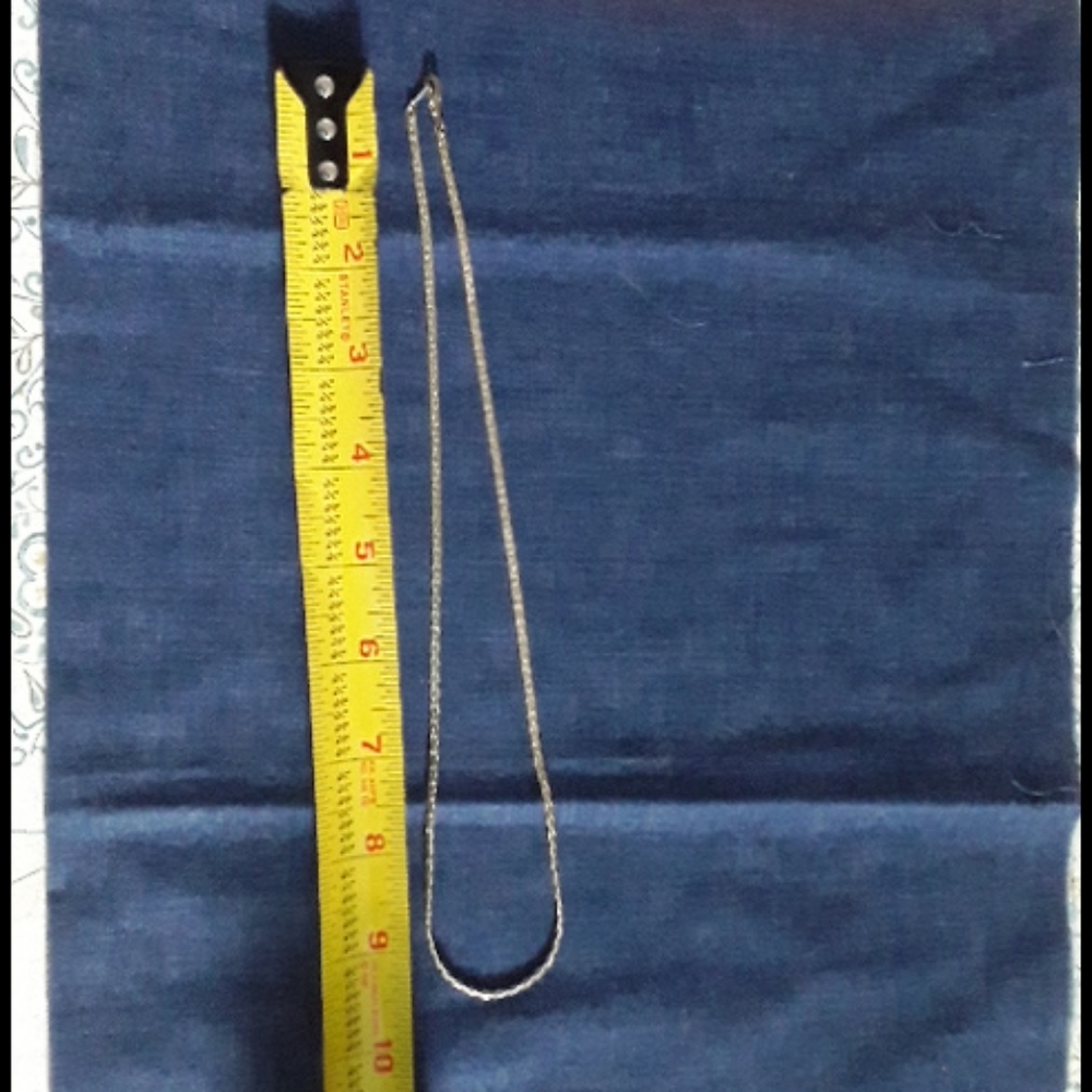 9" Silver Chain - Picture 3 of 4